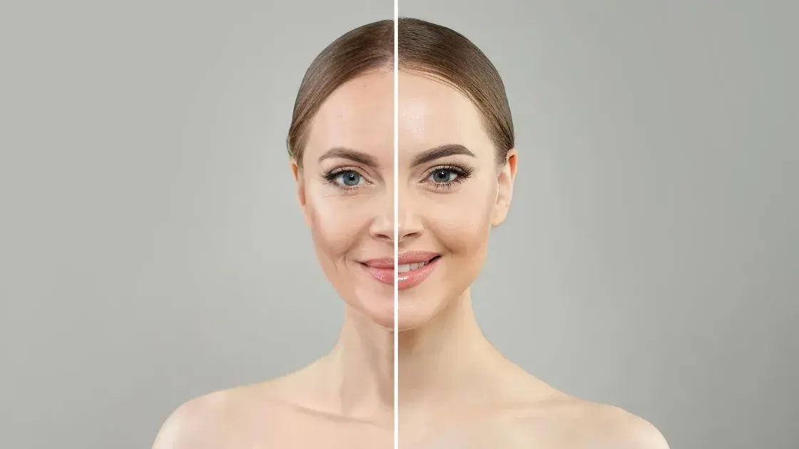 Tetra CoolPeel CO2 Laser before and after skin treatment in Greenwood Village, CO